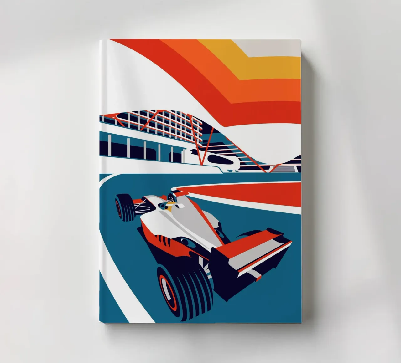 Auto da corsa di Formula Abu Dhabi diario da Mariel Toigo