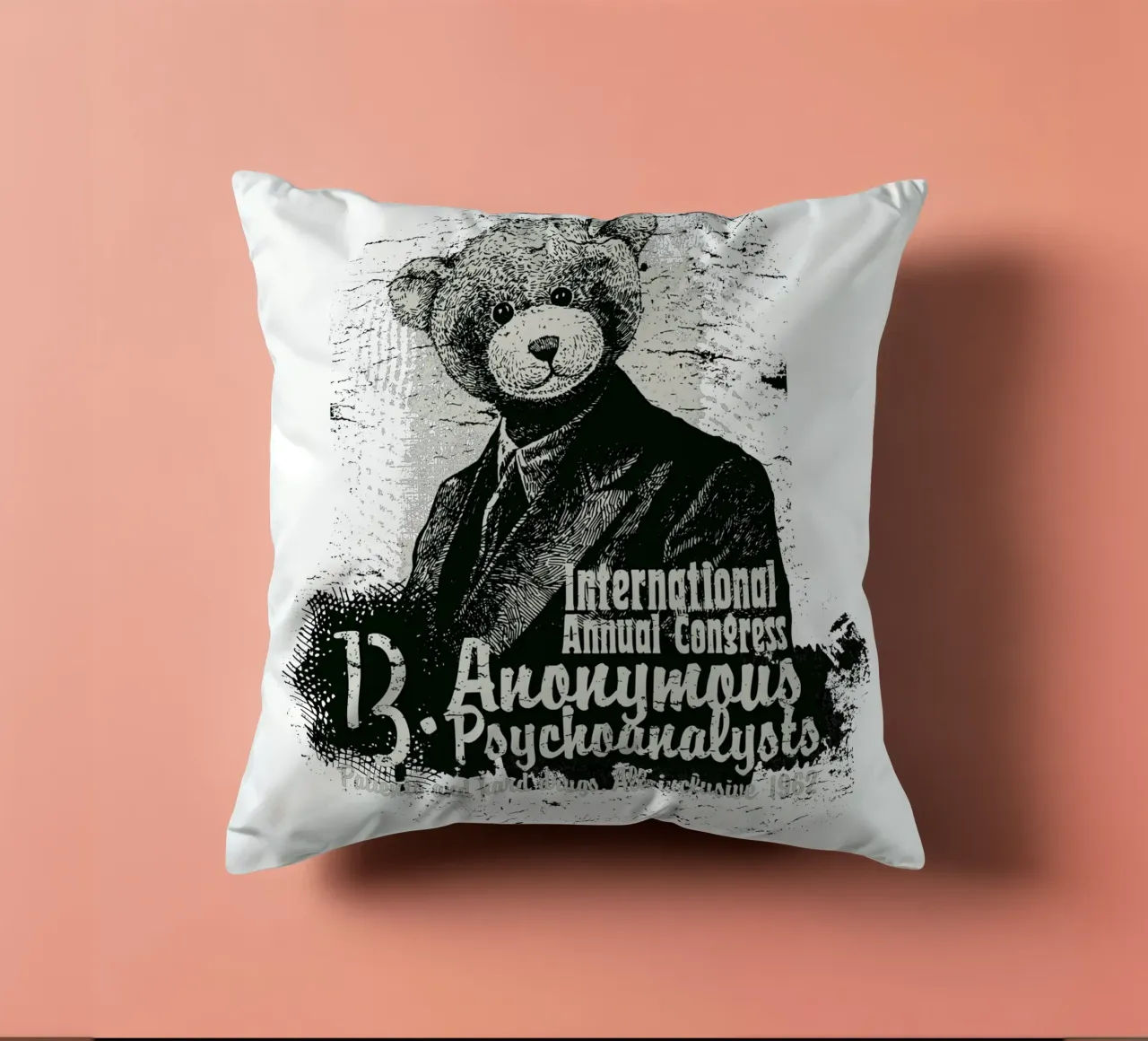 13 Psicoanalisti anonimi cuscino da Cute