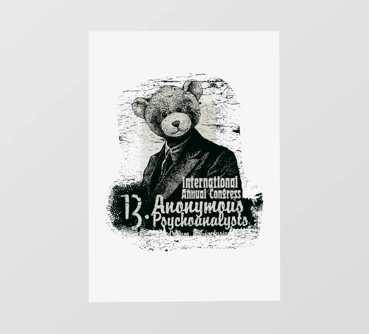 13 Psicoanalisti anonimi telo in pvc da Cute