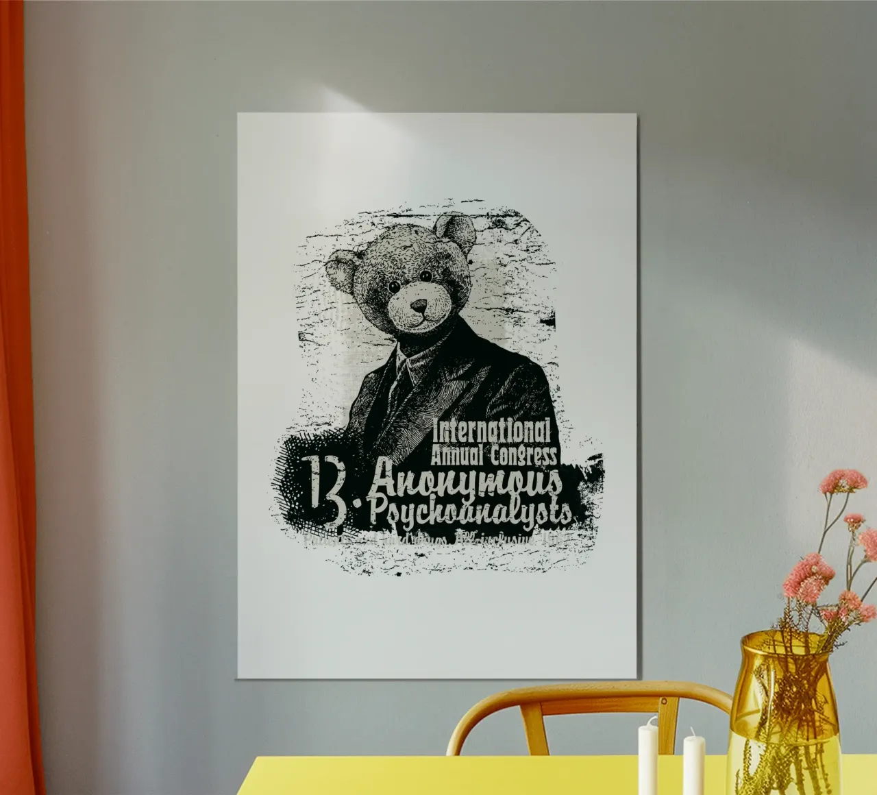 13 Psicoanalisti anonimi poster da Cute