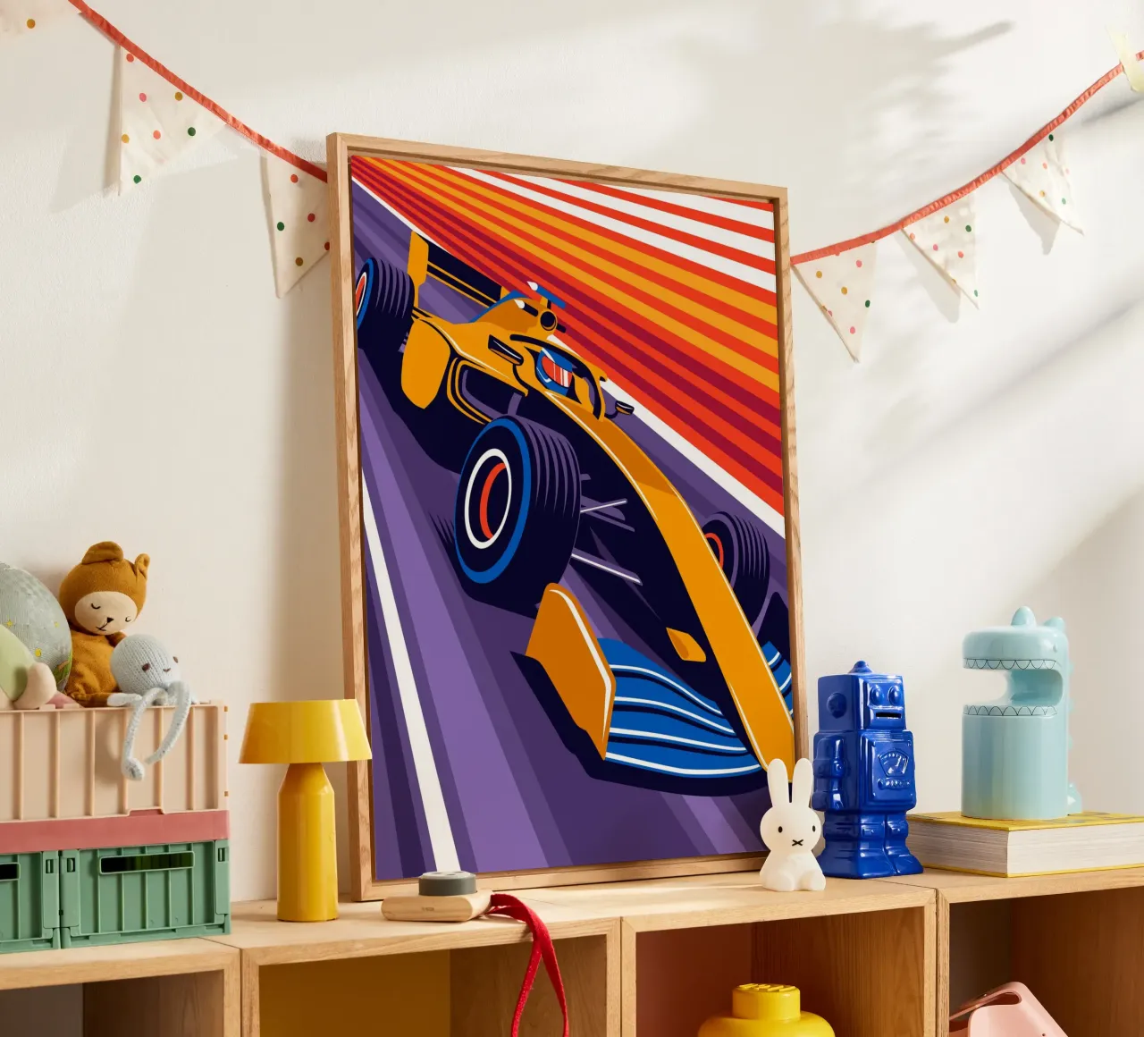 Race Car MCL35M acrylic glass by Mariel Toigo