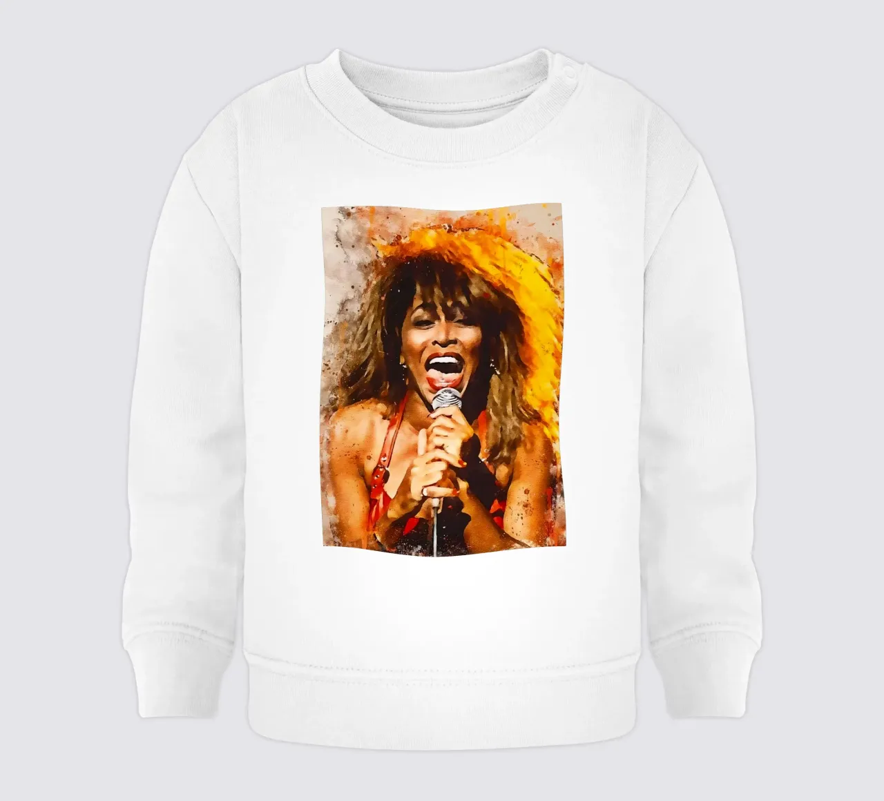 Tina Turner Estilo Abstracto sudadera de bebé de NEVER OVER SALE