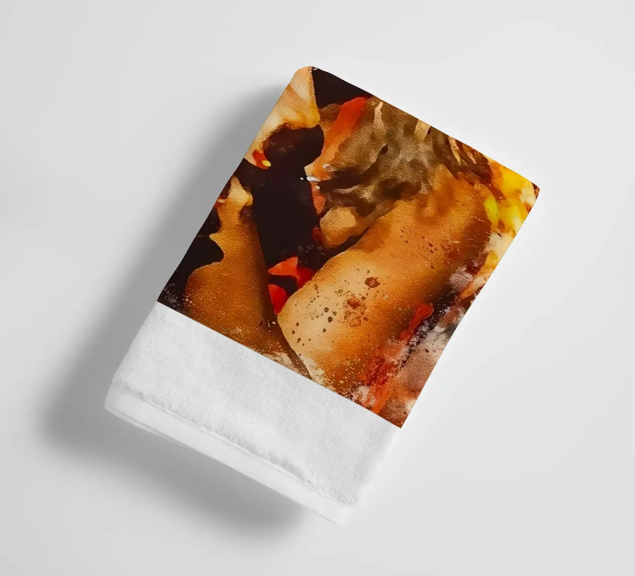 Tina Turner Abstract Style towel by NEVER OVER SALE