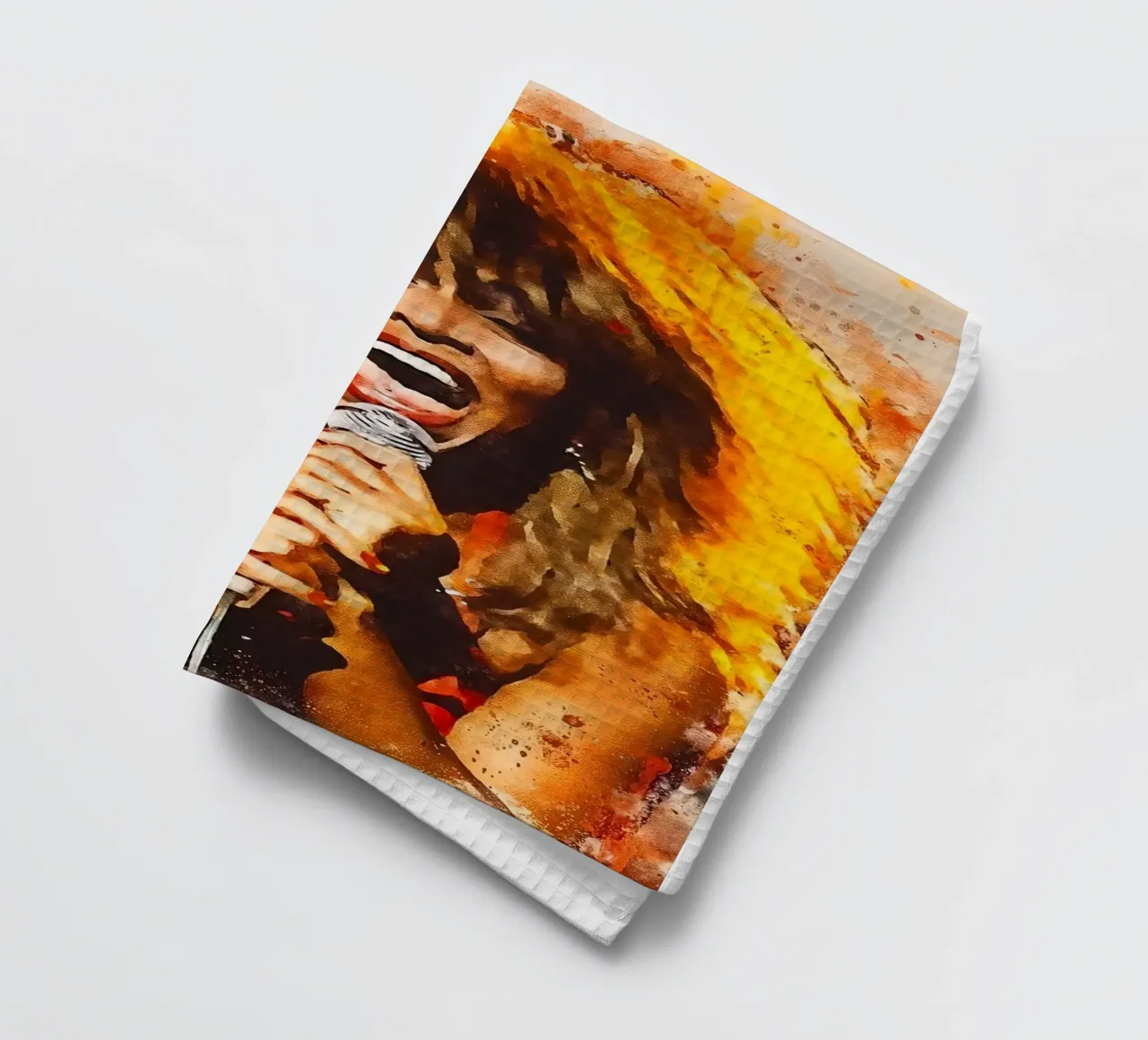 Tina Turner Style abstrait torchon de NEVER OVER SALE