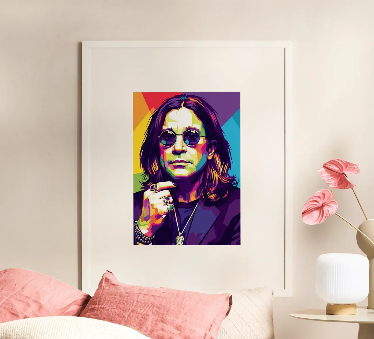 Tribute art - Ozzy Osbourne (2) carta hahnemühle da Hantamrata