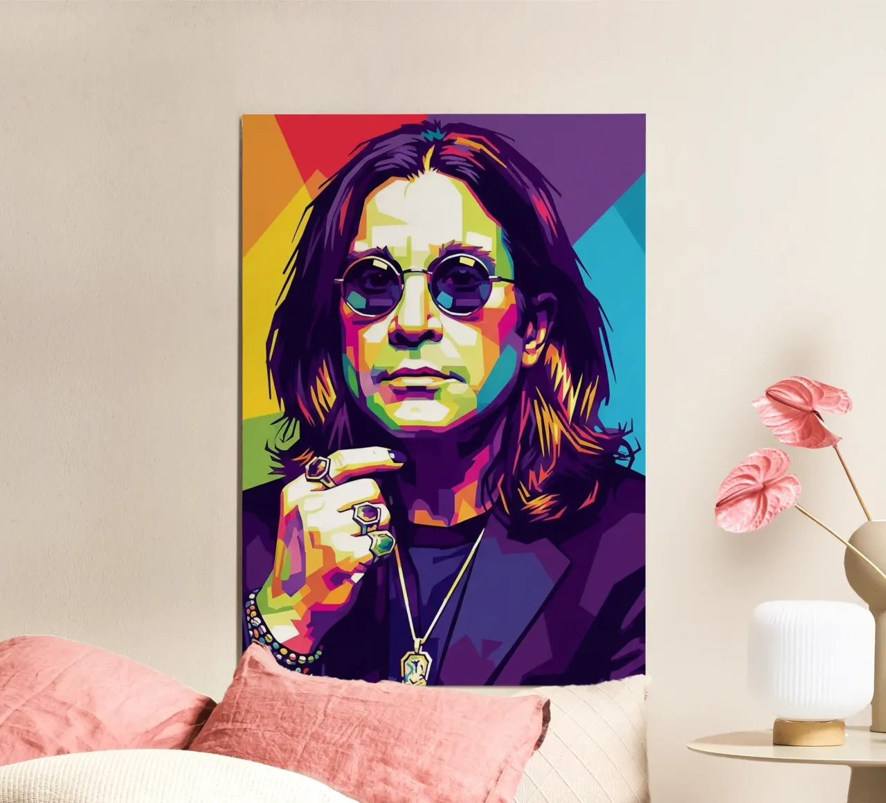 Tribute art - Ozzy Osbourne (2) carta hahnemühle da Hantamrata
