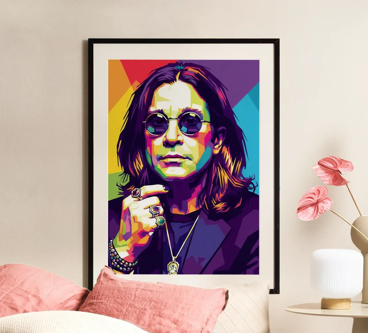 Tribute art - Ozzy Osbourne (2) carta hahnemühle da Hantamrata
