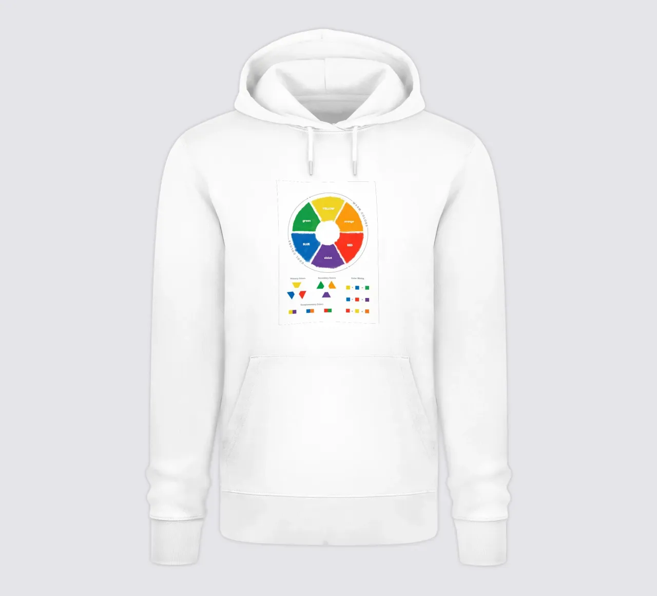 Color Theory Wheel felpa con cappuccio da Attaboy Dsgn