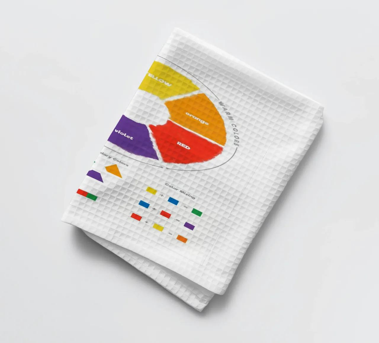 Color Theory Wheel canovaccio da cucina da Attaboy Dsgn