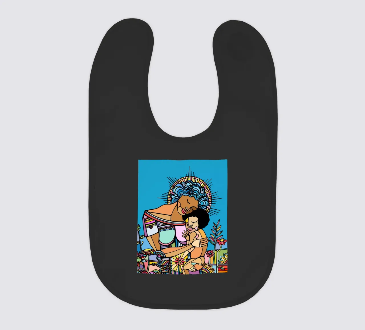 Madre e figlio bavaglino da Ninhol