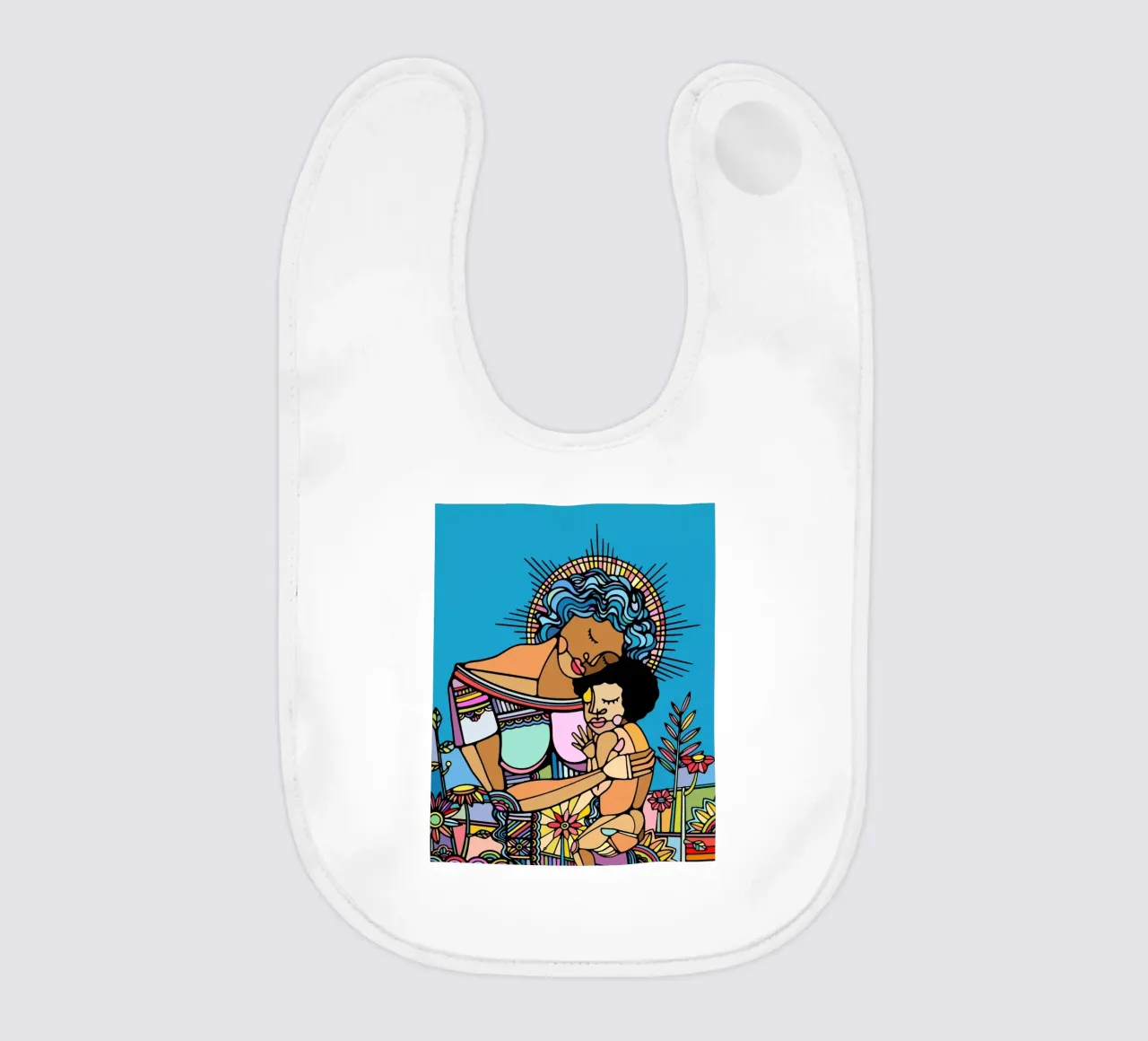 Madre e figlio bavaglino da Ninhol