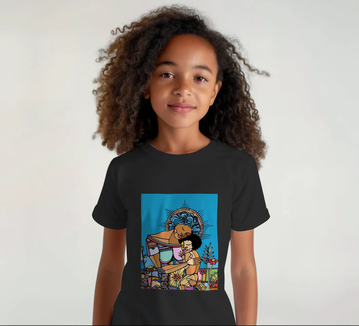 Madre e figlio t-shirt bambini da Ninhol