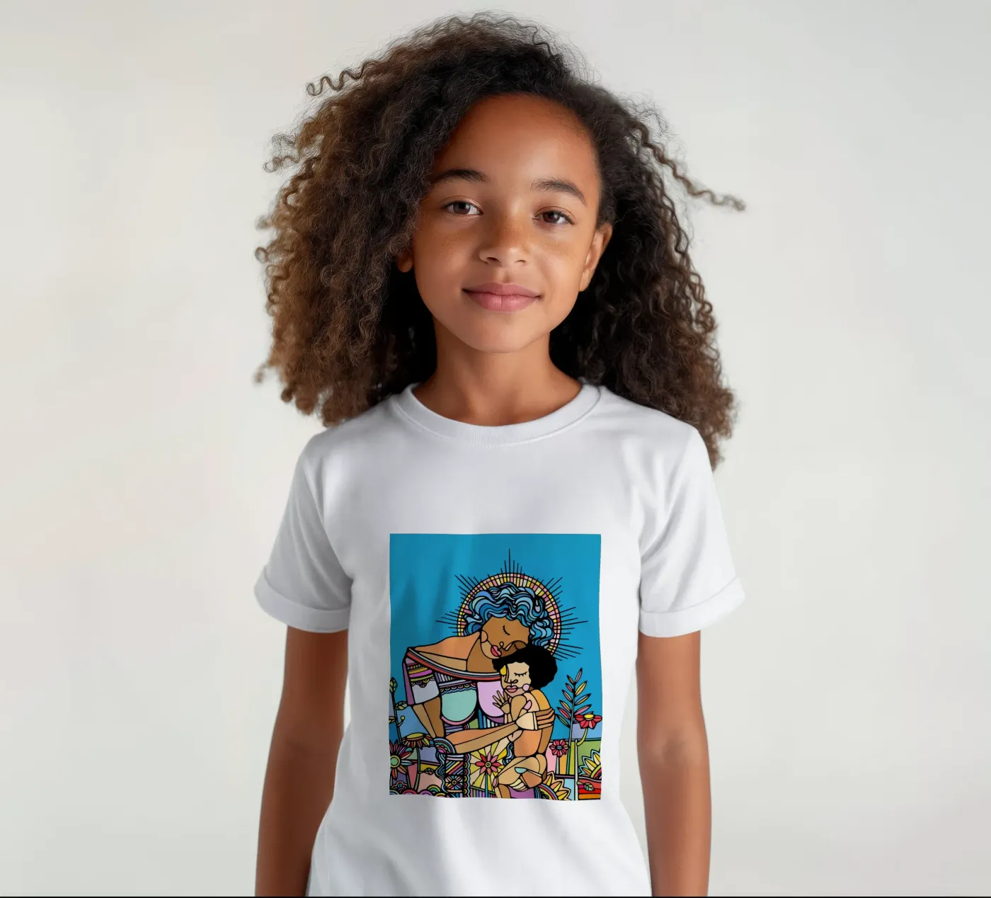 Madre e figlio t-shirt bambini da Ninhol
