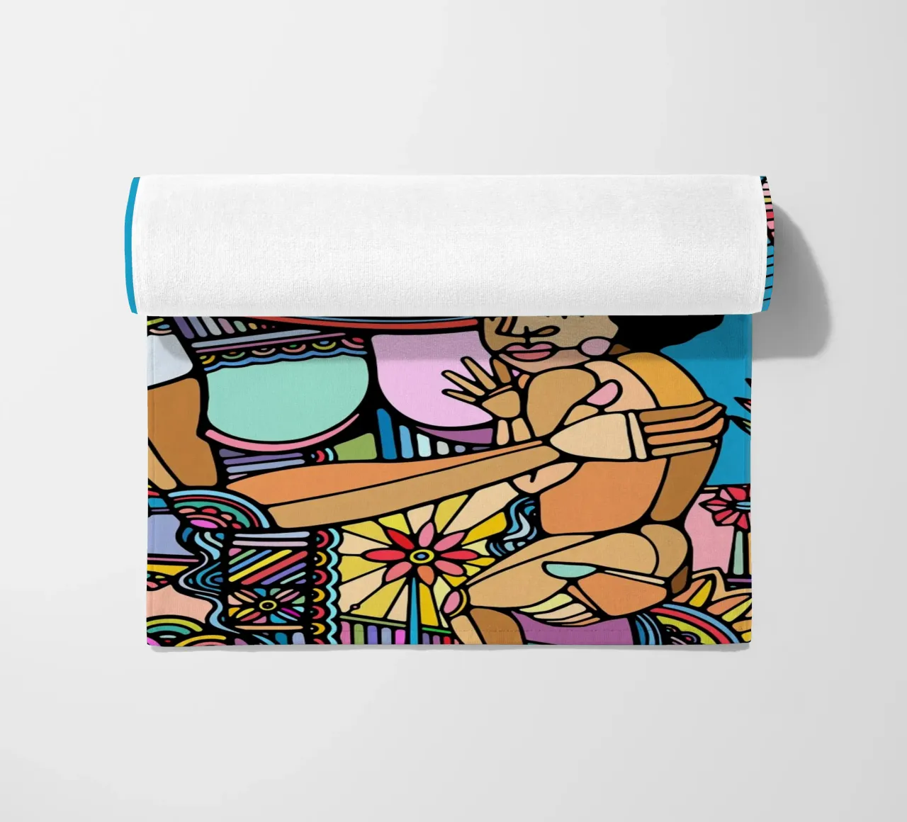 Madre e figlio telo mare da Ninhol