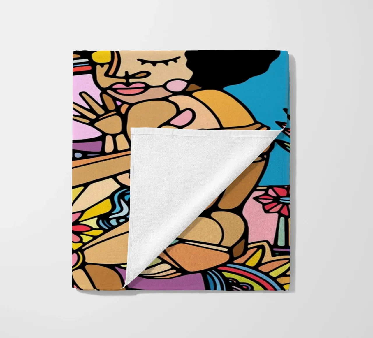 Madre e figlio telo mare da Ninhol