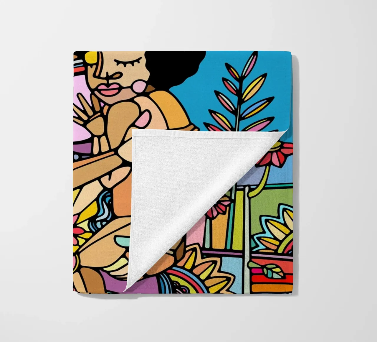 Madre e figlio telo mare da Ninhol