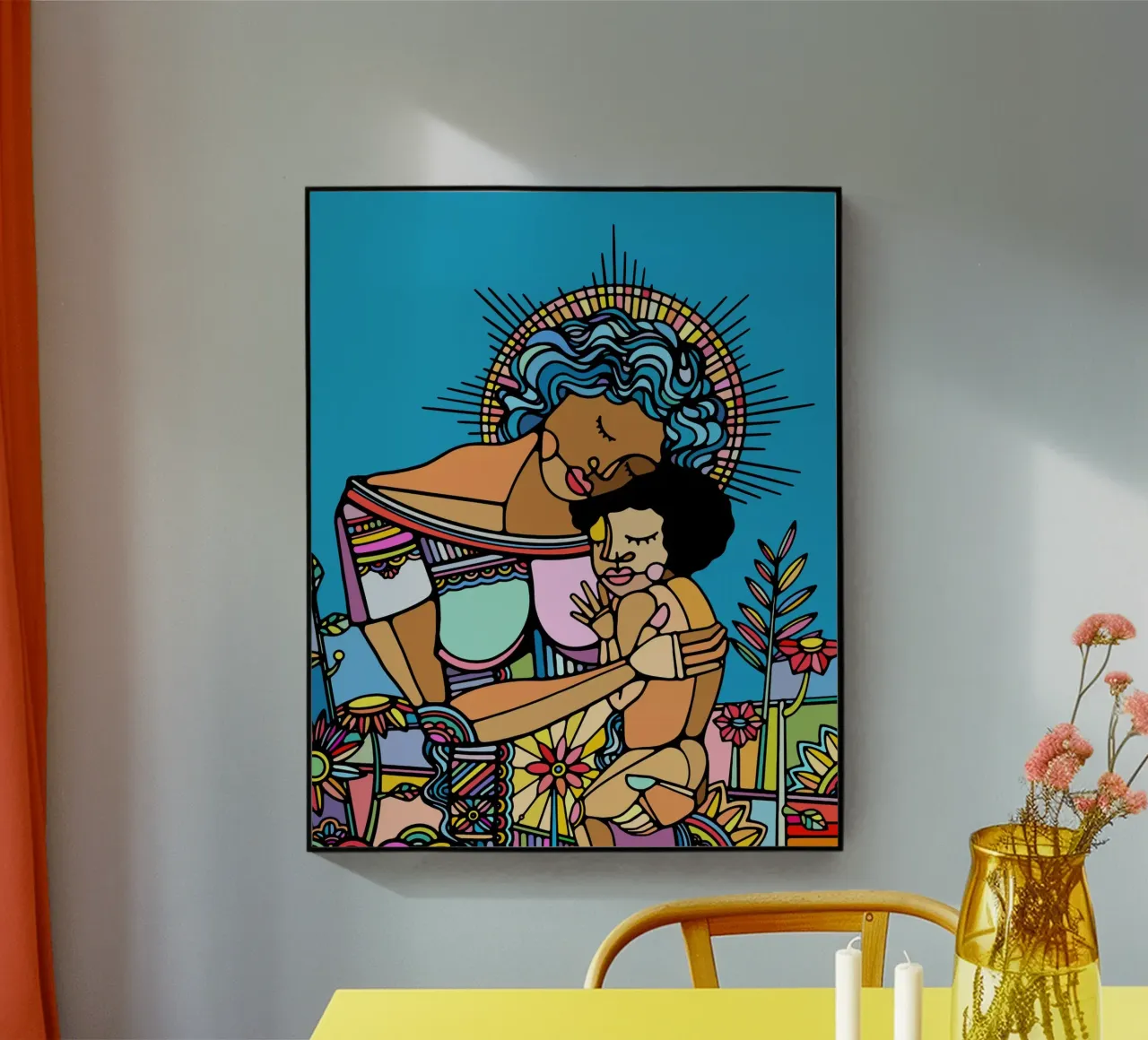 Madre e figlio plexiglass da Ninhol