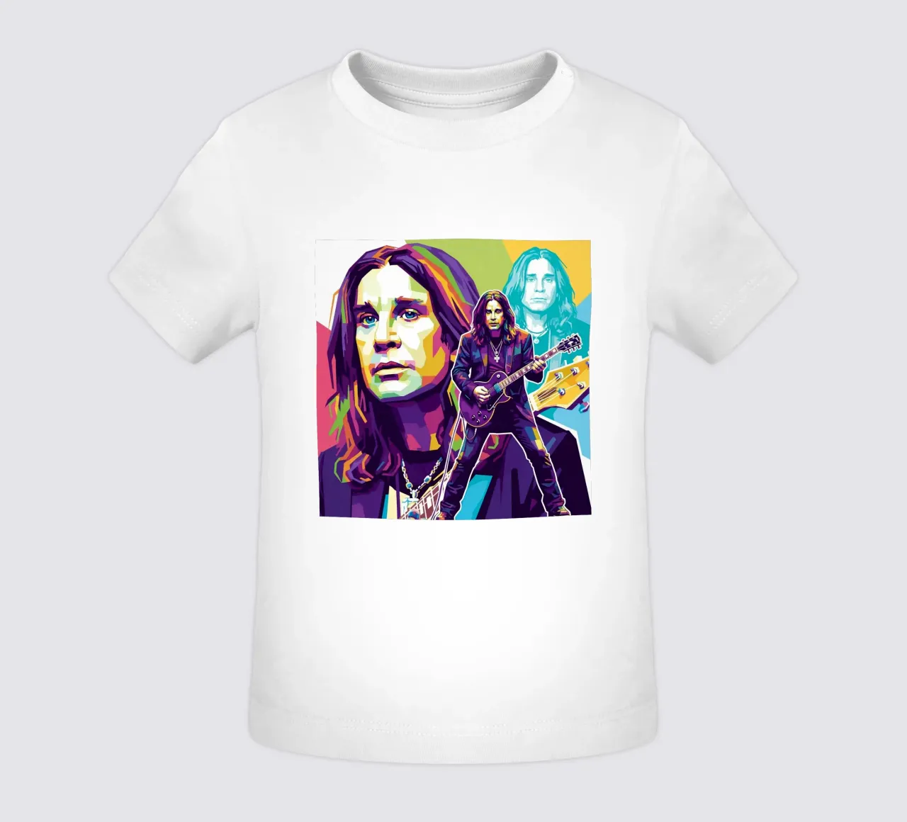 Tribute art - Ozzy Osbourne (3) maglietta neonato da Hantamrata