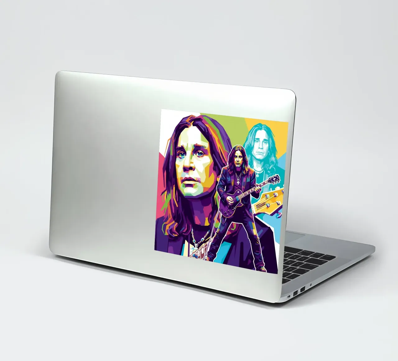 Tribute art - Ozzy Osbourne (3) sticker by Hantamrata