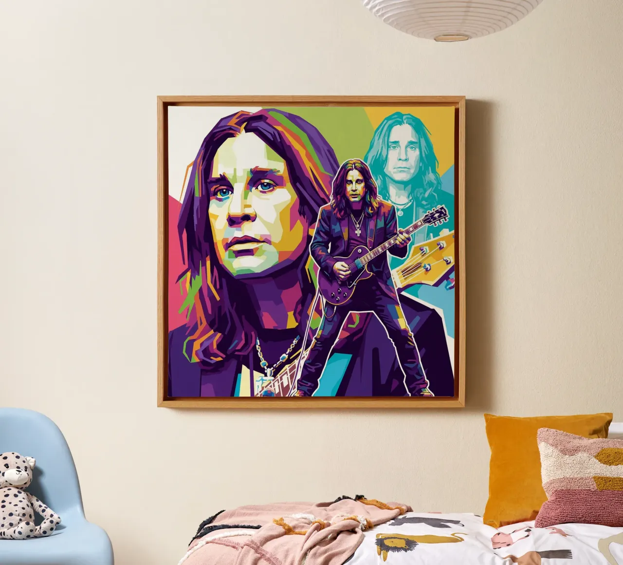 Tribute art - Ozzy Osbourne (3) tela da Hantamrata