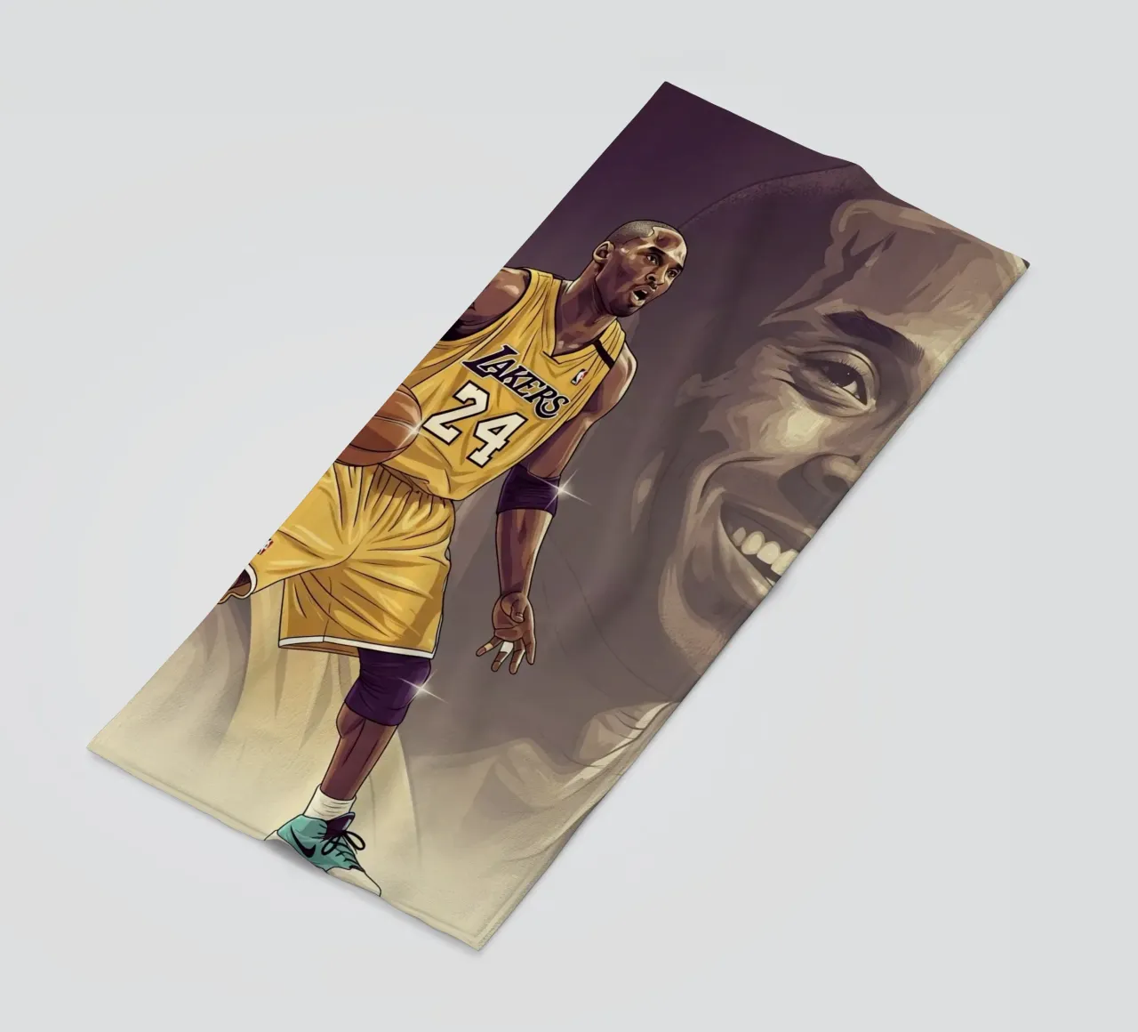 Kobe Bryant smile telo mare da Lembayung art