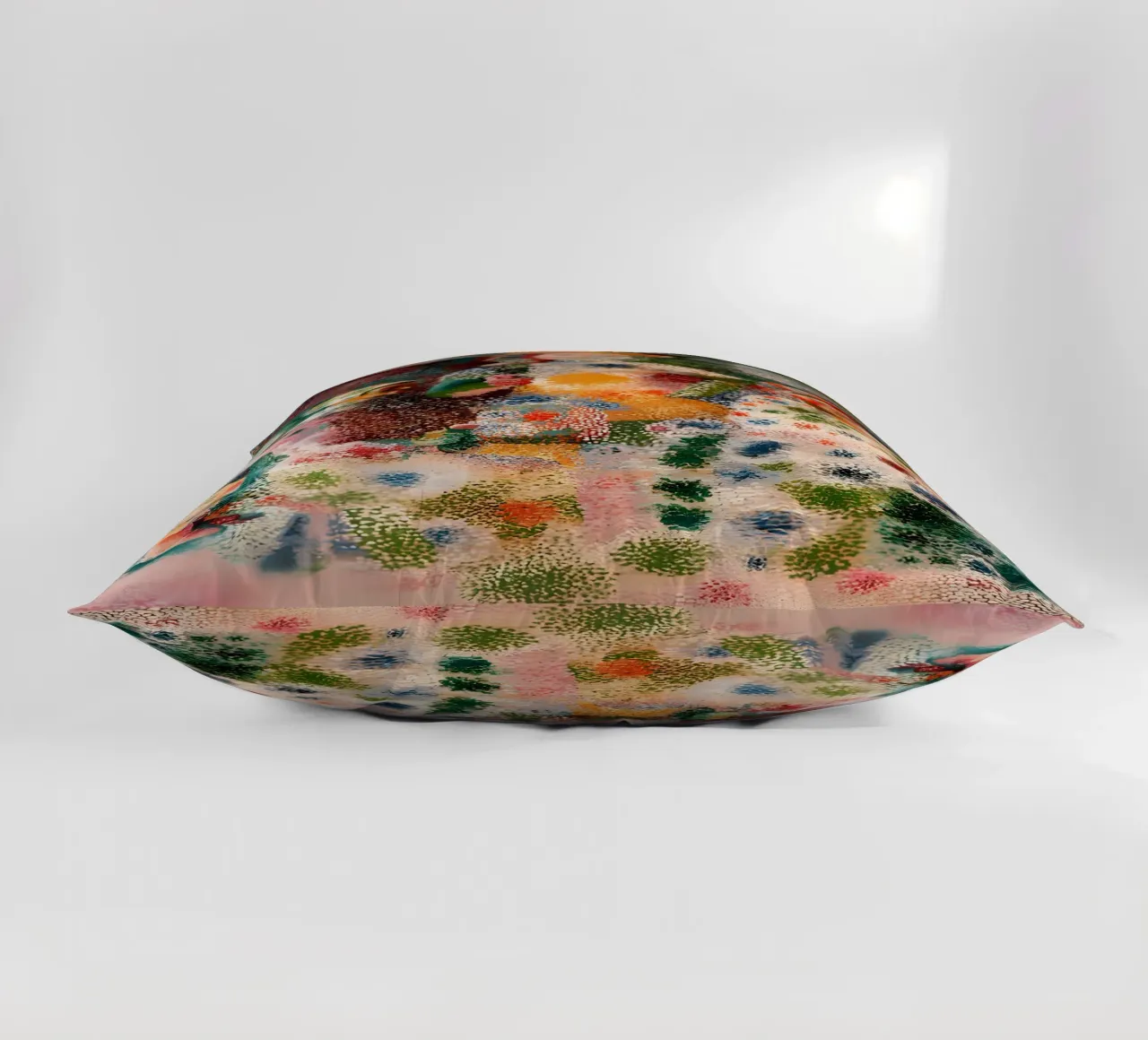 Picasso Inspired Child Portrait - Abstract Expressionist Pri decorative cushion by homdeco
