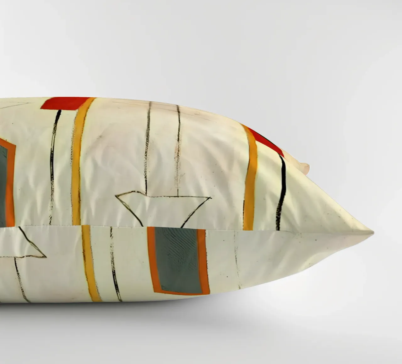 Forme surreali ispirate a Picasso - Arte astratta minimalista Pri cuscino da homdeco