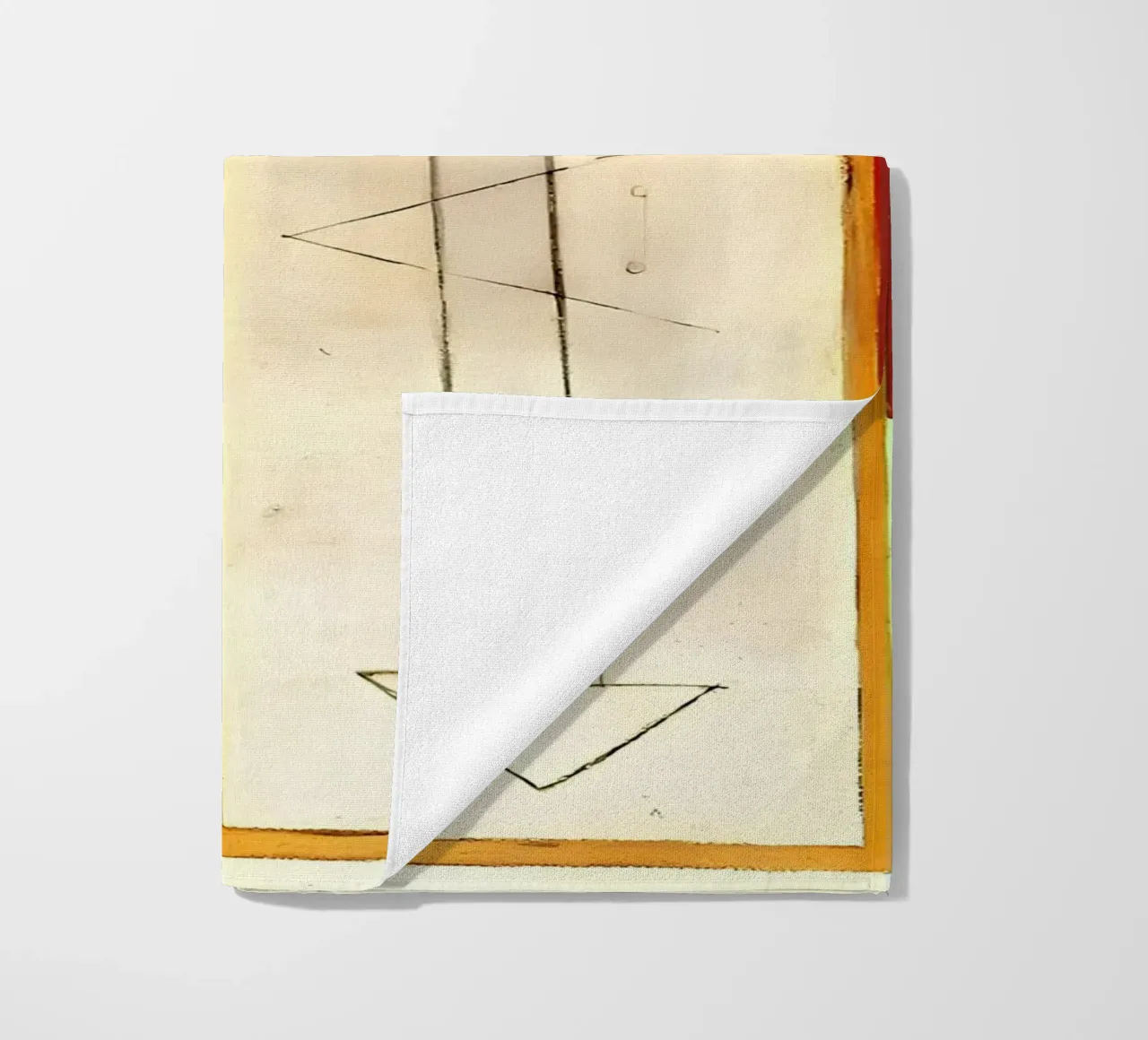 Forme surreali ispirate a Picasso - Arte astratta minimalista Pri telo mare da homdeco