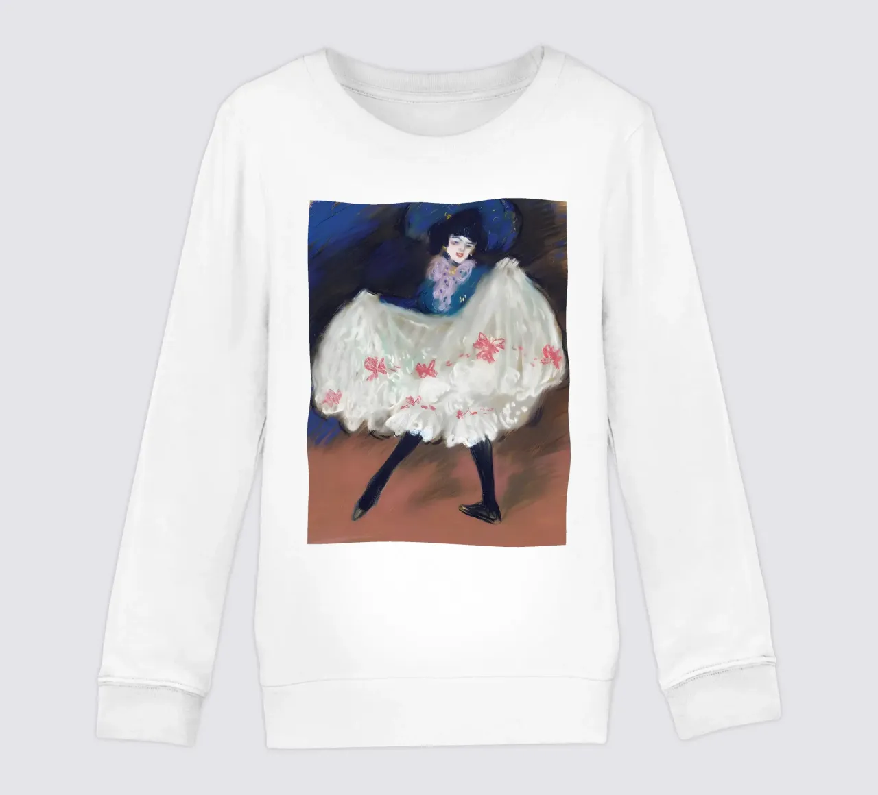 Ballerina di can-can ispirata a Picasso - Belle Époque Vibe felpa bambino da homdeco