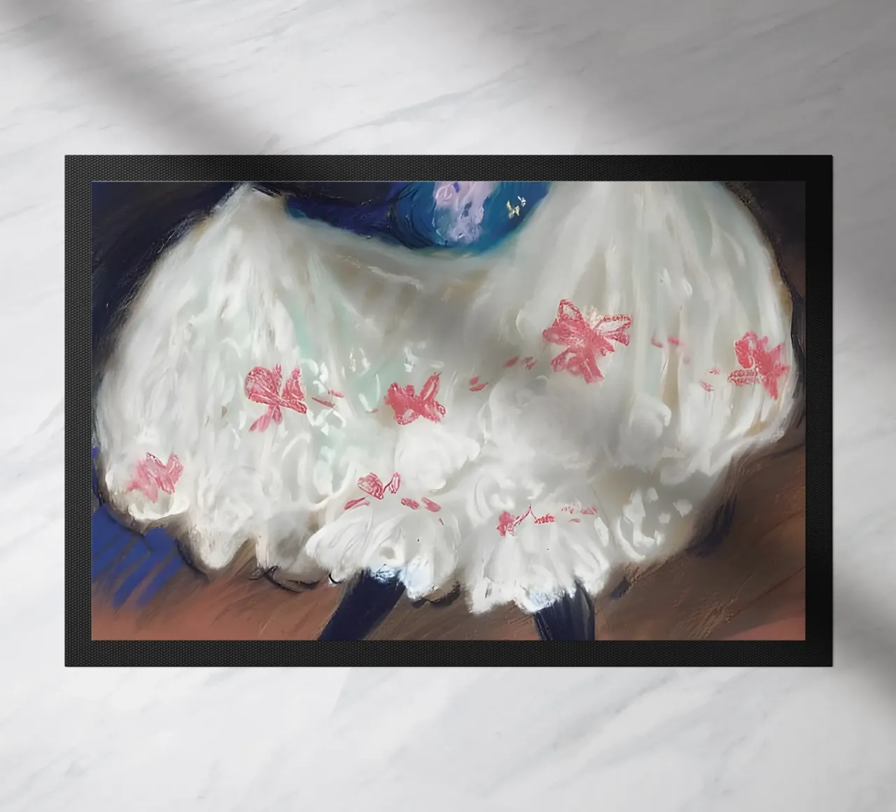 Ballerina di can-can ispirata a Picasso - Belle Époque Vibe zerbino da homdeco