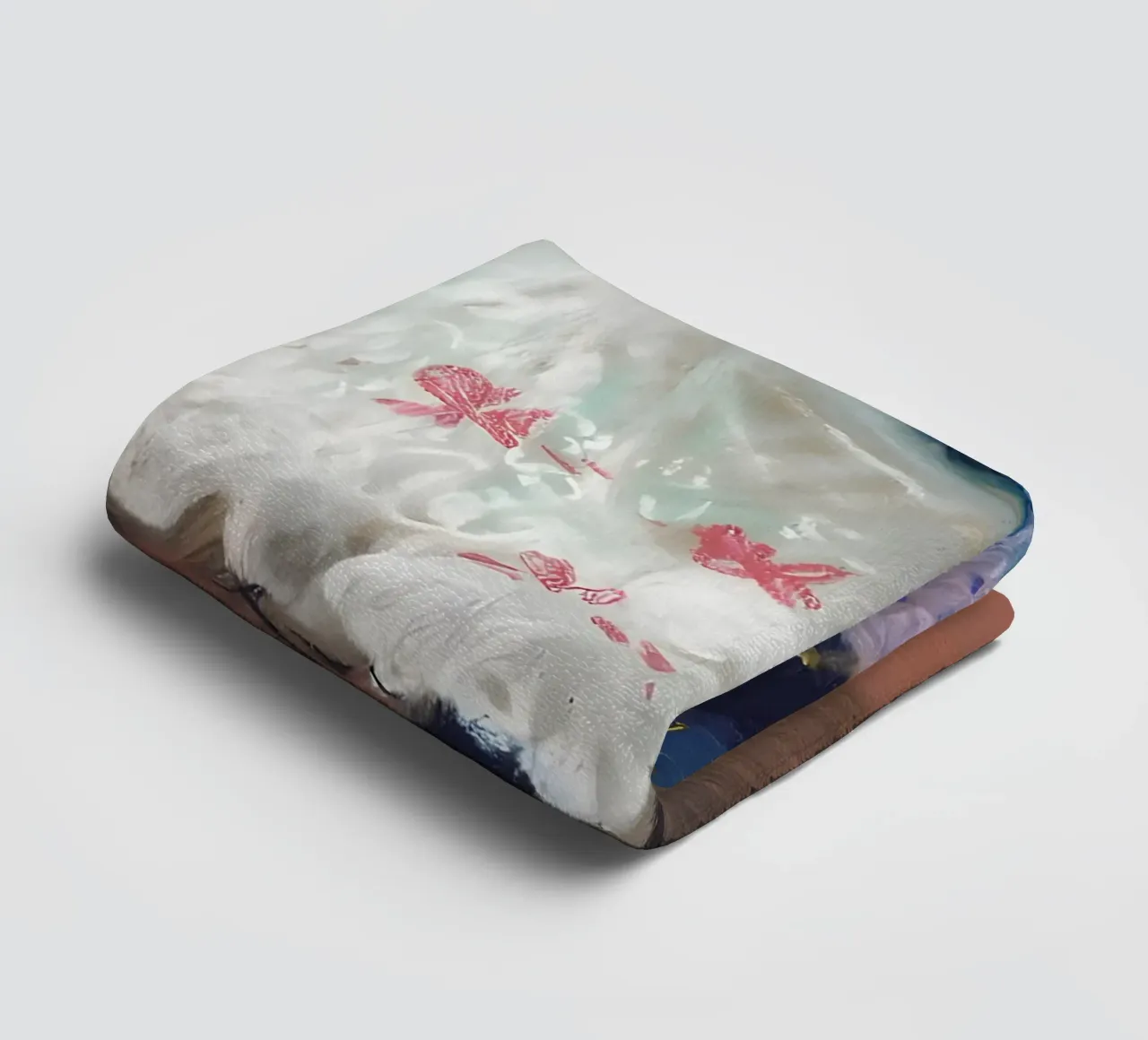 Ballerina di can-can ispirata a Picasso - Belle Époque Vibe asciugamano da bagno da homdeco