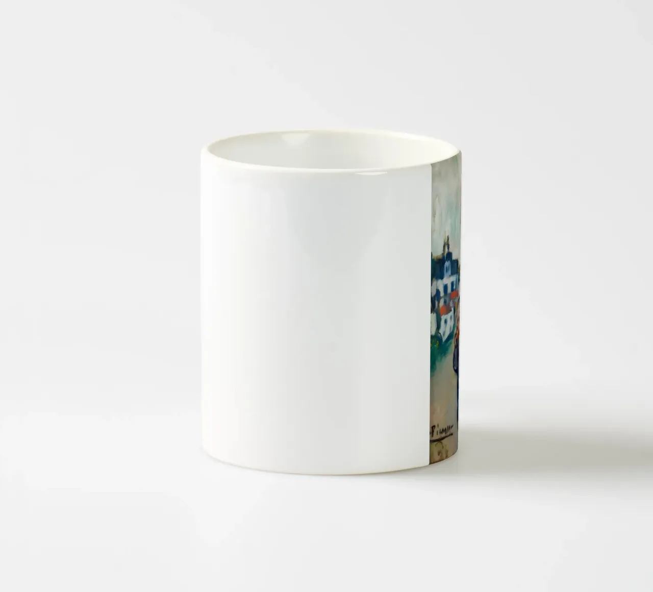 Madre e figli ispirati a Picasso - Echi del periodo blu tazza in ceramica da homdeco