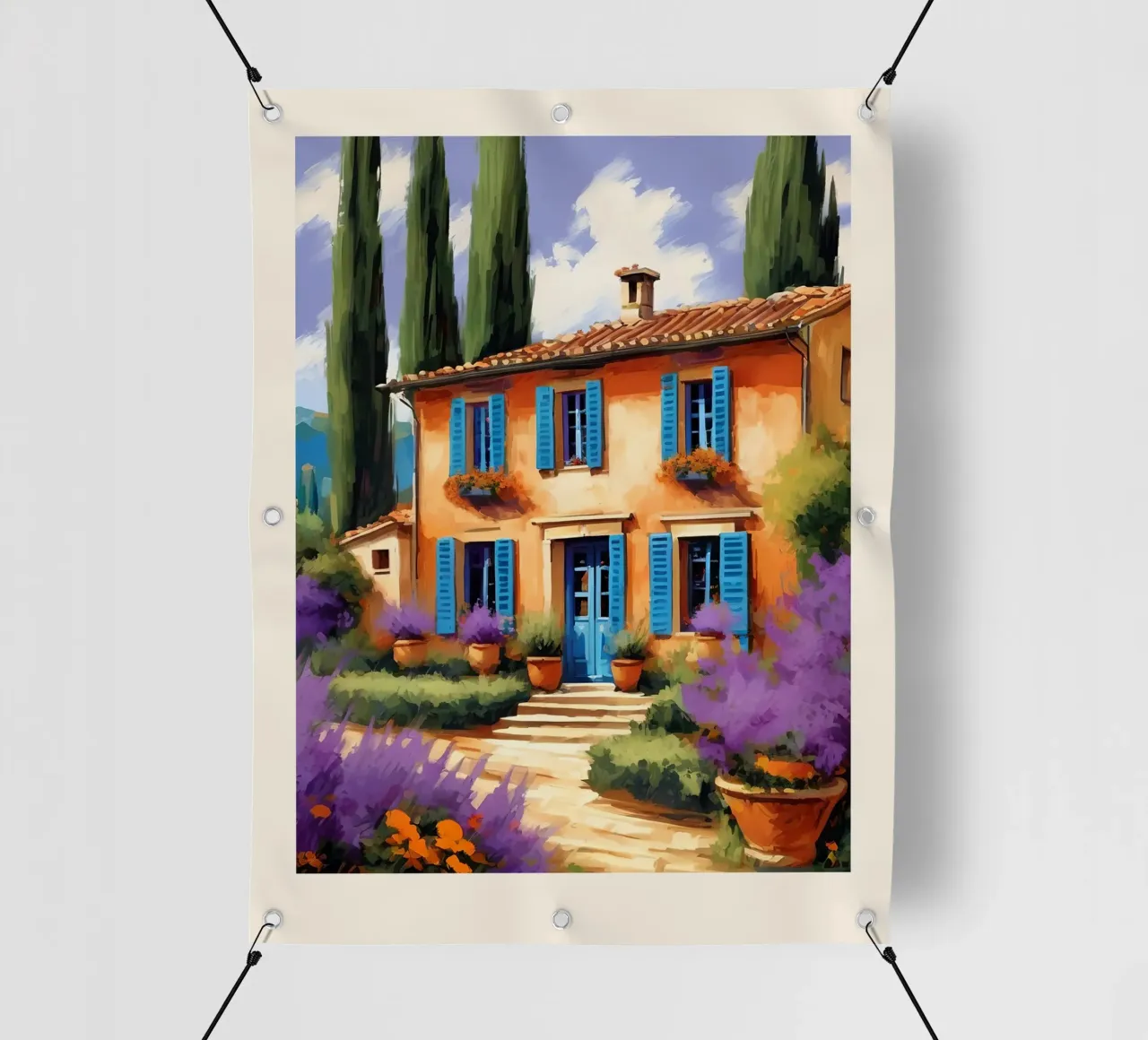 Summer in Provence telo in pvc da Indigo Rain