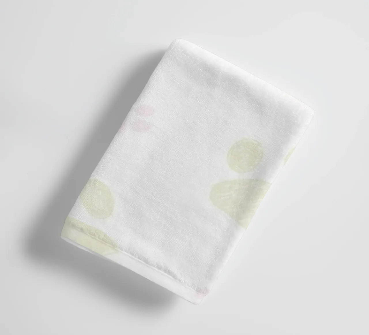Morbide impronte di zampe vintage asciugamano da bagno da gulsengunel