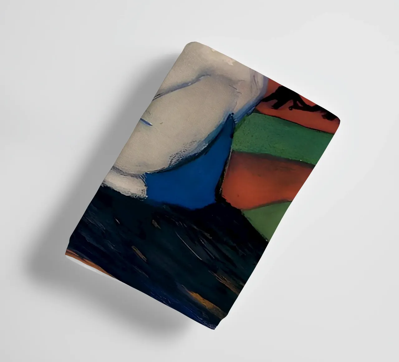 Moeder & kind geïnspireerd op Picasso - Emotionele landschapsafdruk badhanddoek van homdeco