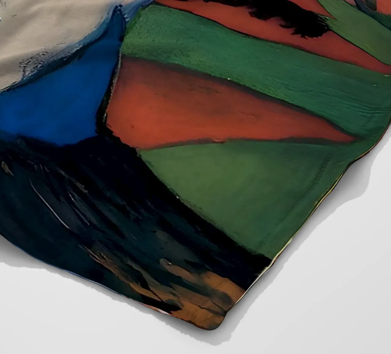 Picasso inspiriert Mutter & Kind - Emotionale Landschaft drucken Fleecedecke von homdeco