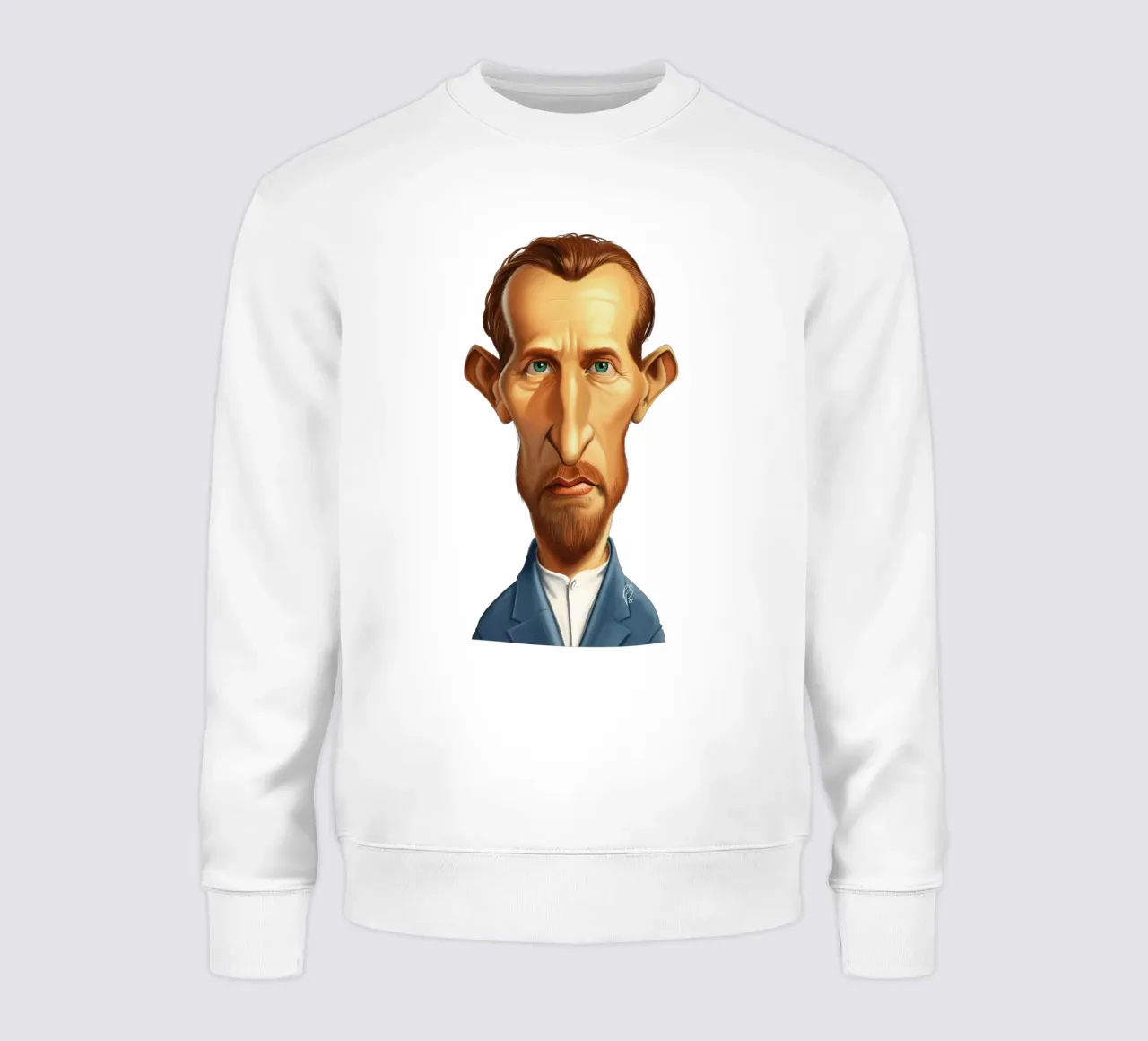 Vincent Van Gogh (with Ear) felpa da Rob Art | Illustration