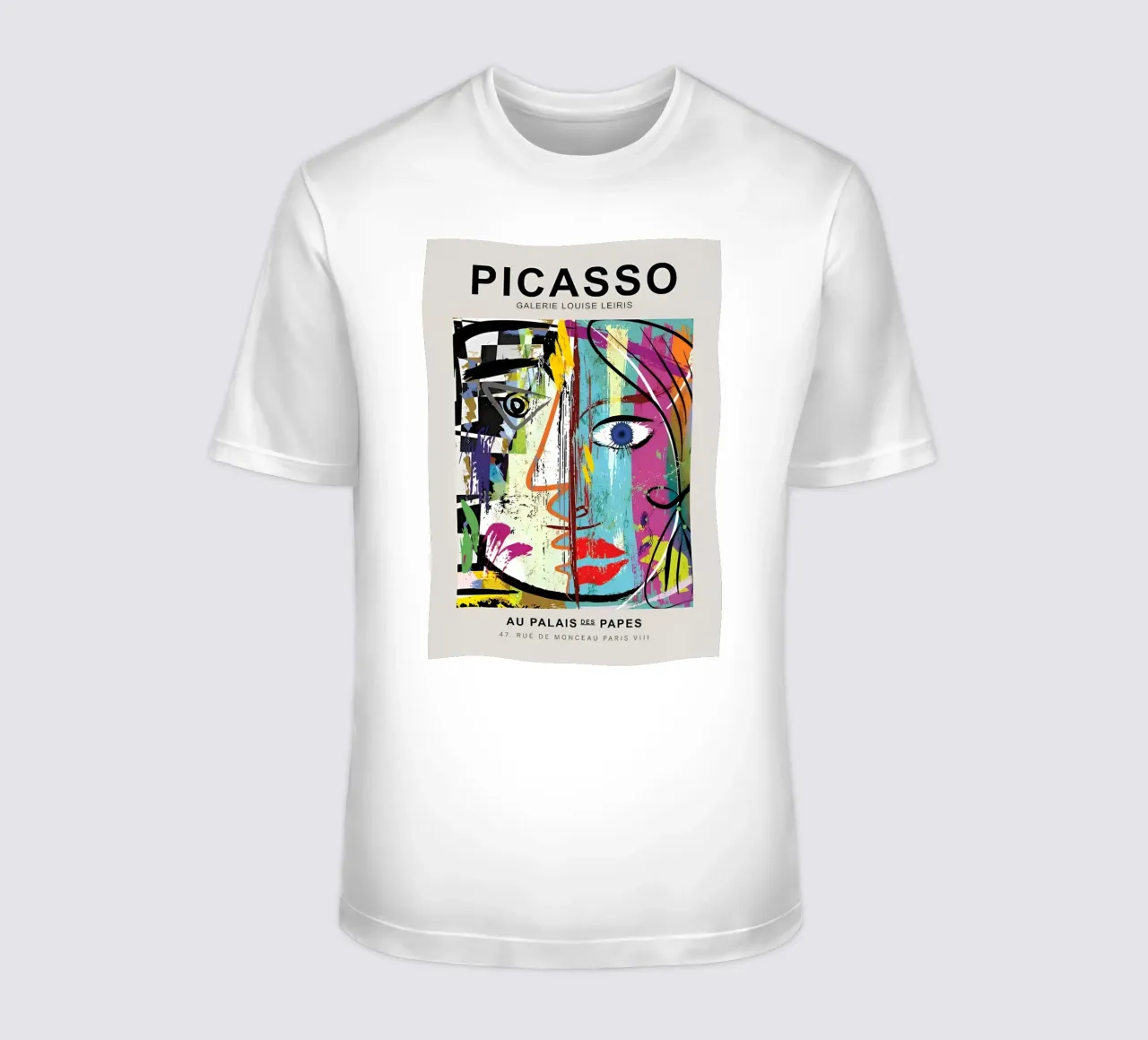 Picasso Gallery Louise Leiris Abstract Cubist Print t-shirt by homdeco