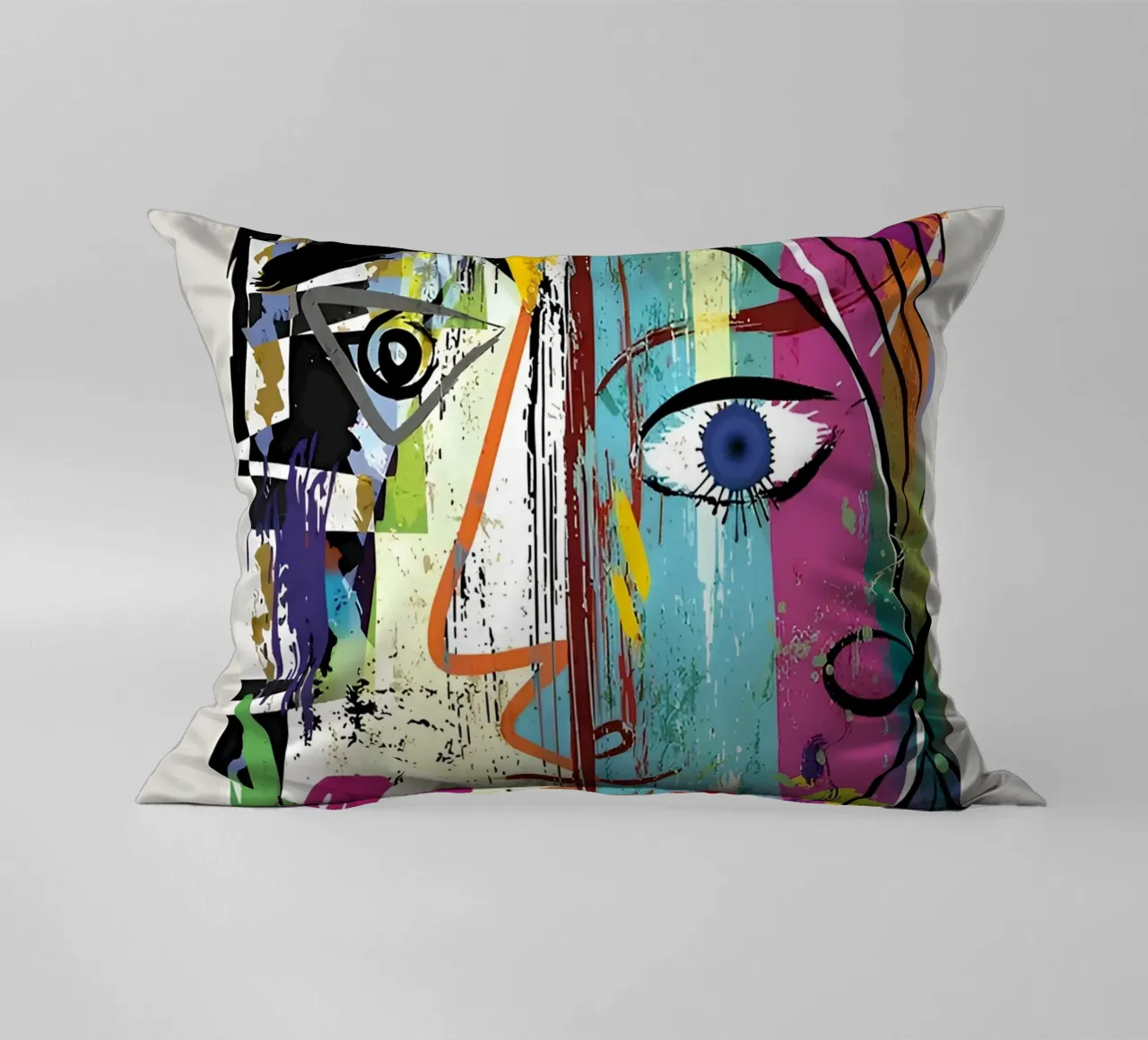 Picasso Gallery Louise Leiris Abstract Cubist Print decorative cushion by homdeco