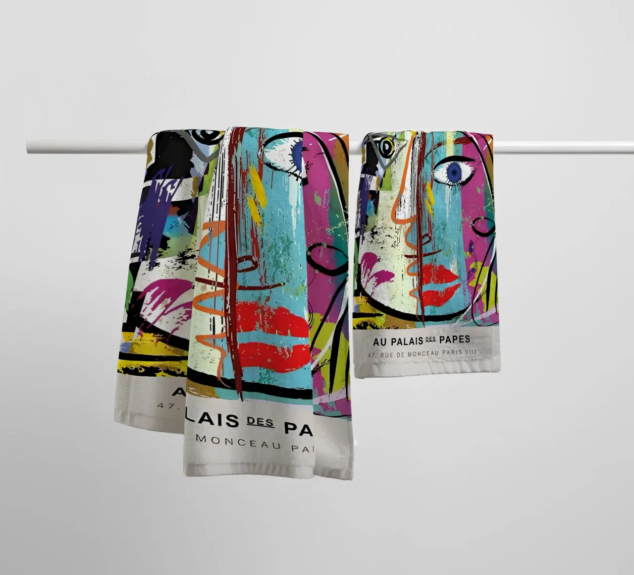 Picasso Gallery Louise Leiris Abstract Cubist Print towel by homdeco