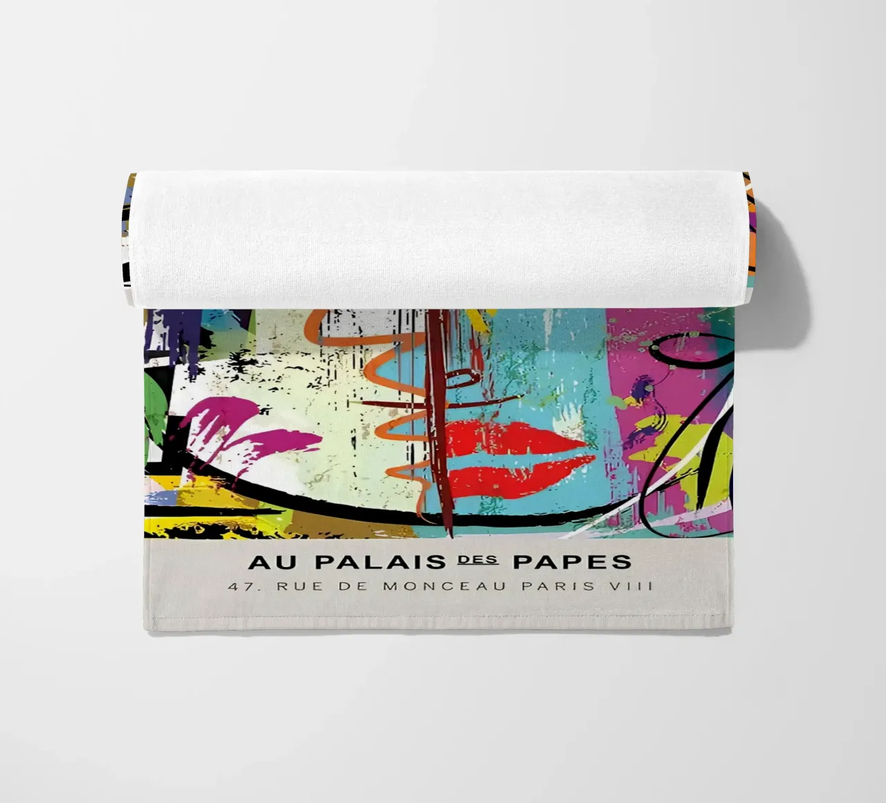 Picasso Gallery Louise Leiris Abstract Cubist Print beach towel by homdeco