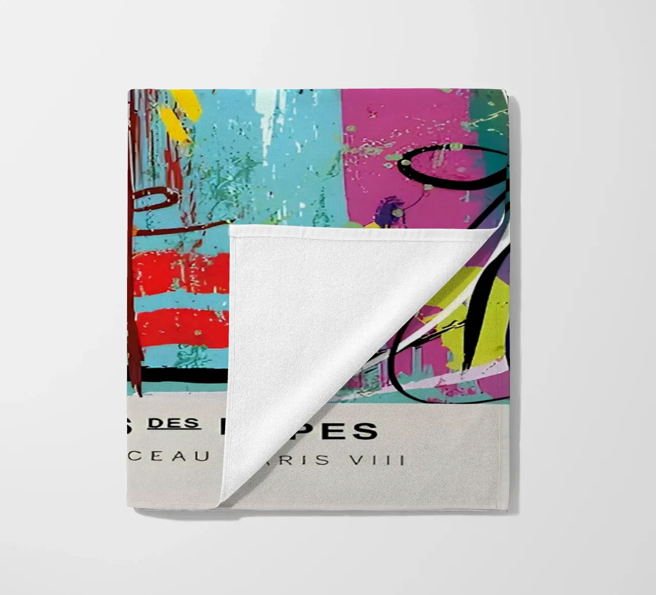 Picasso Gallery Louise Leiris Abstract Cubist Print beach towel by homdeco