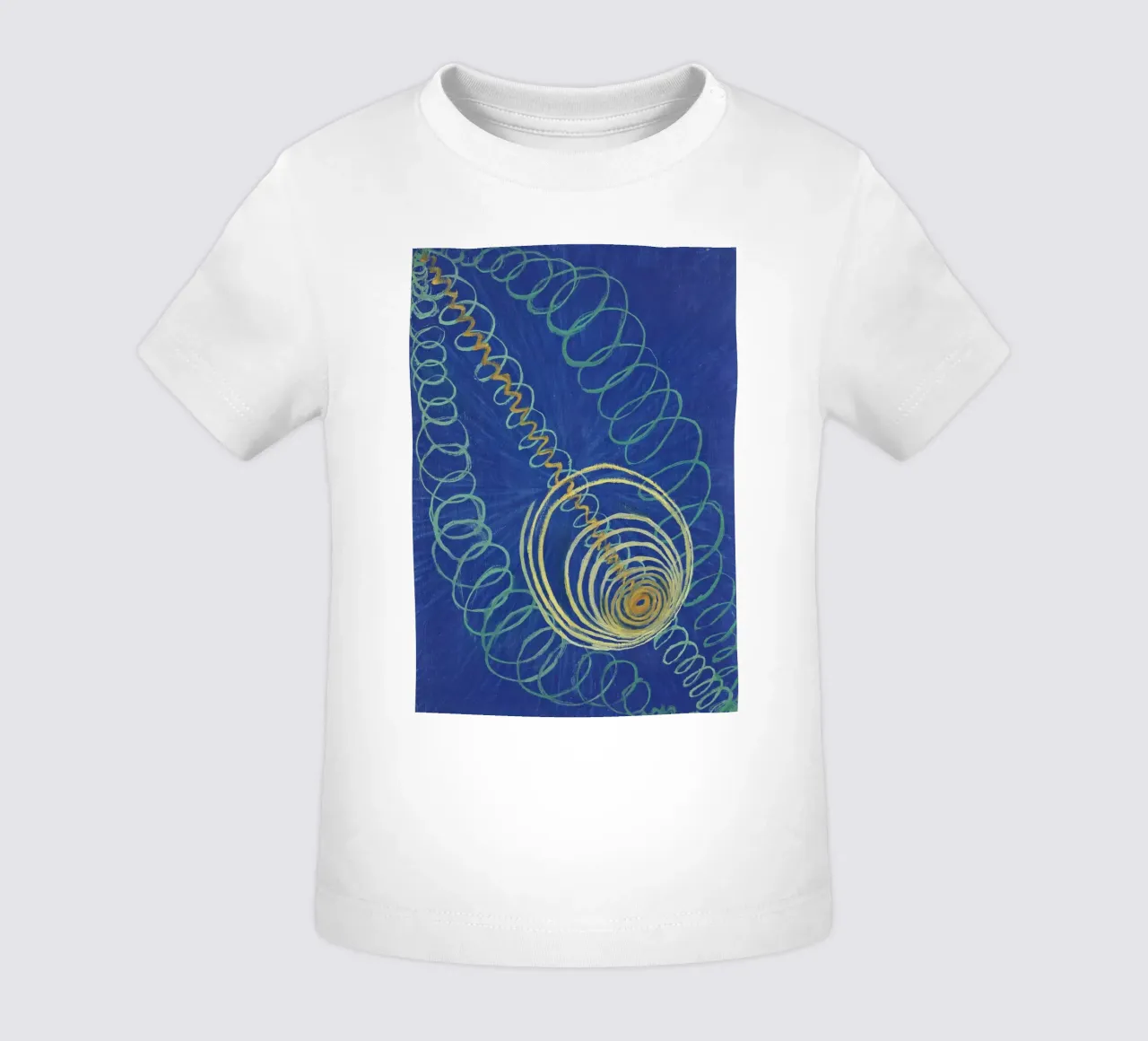 Hilma af Klint Urchaos Abstrakter Kunstdruck Baby T-Shirt von homdeco