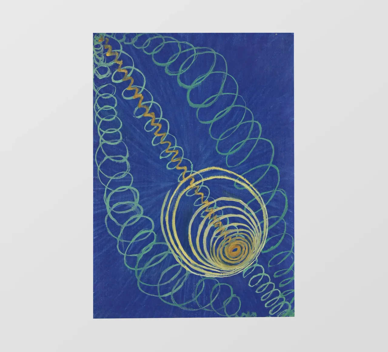 Hilma af Klint Primordiale Chaos Abstracte Kunstdruk fotobehang van homdeco