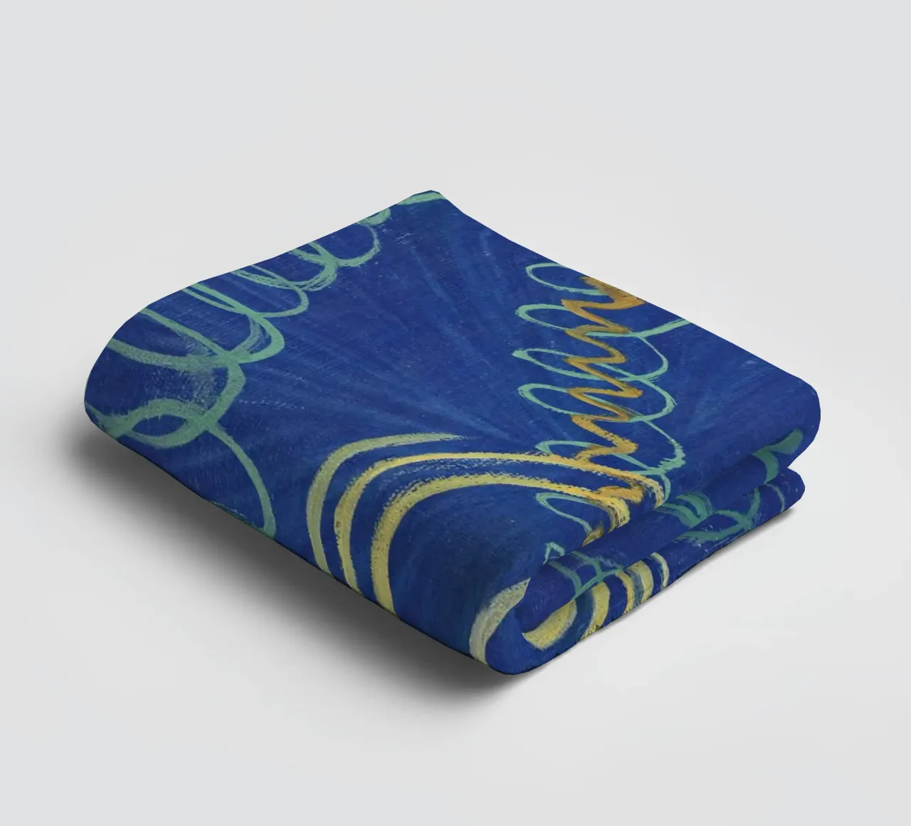 Hilma af Klint Primordiale Chaos Abstracte Kunstdruk badhanddoek van homdeco