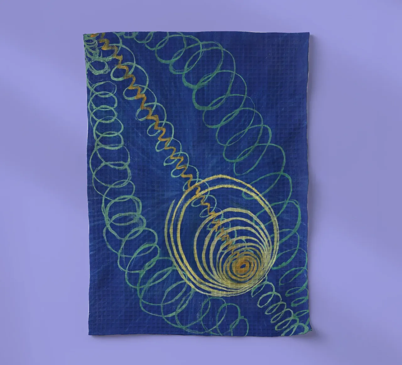 Hilma af Klint Primordial Chaos Abstract Art Print torchon de homdeco