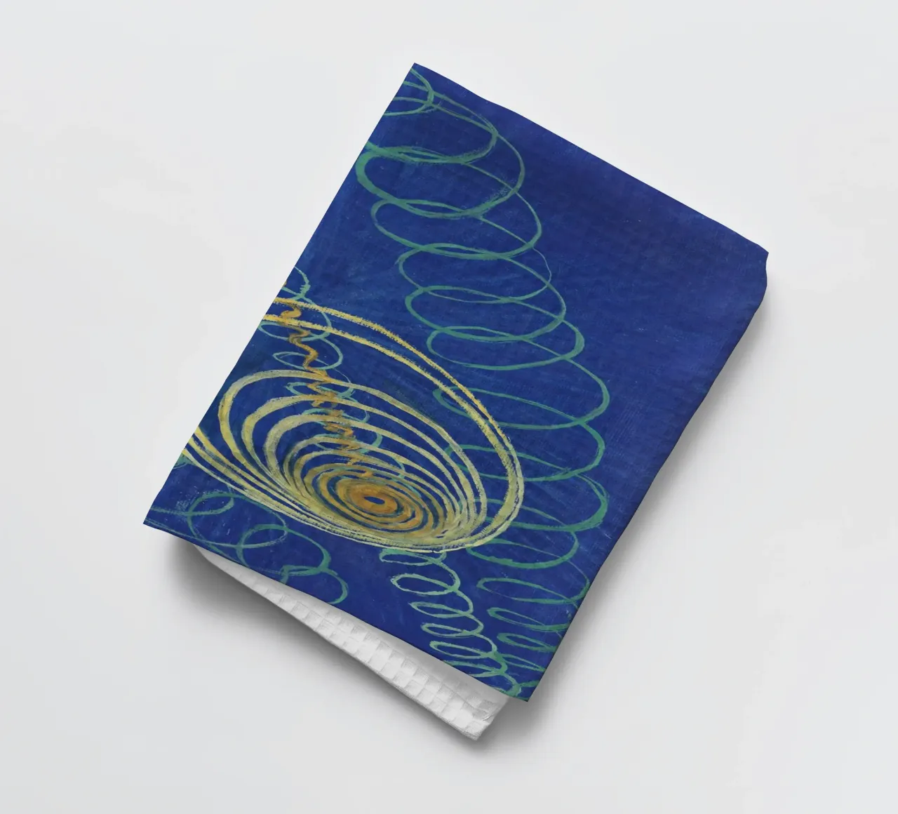 Hilma af Klint Primordial Chaos Abstract Art Print torchon de homdeco