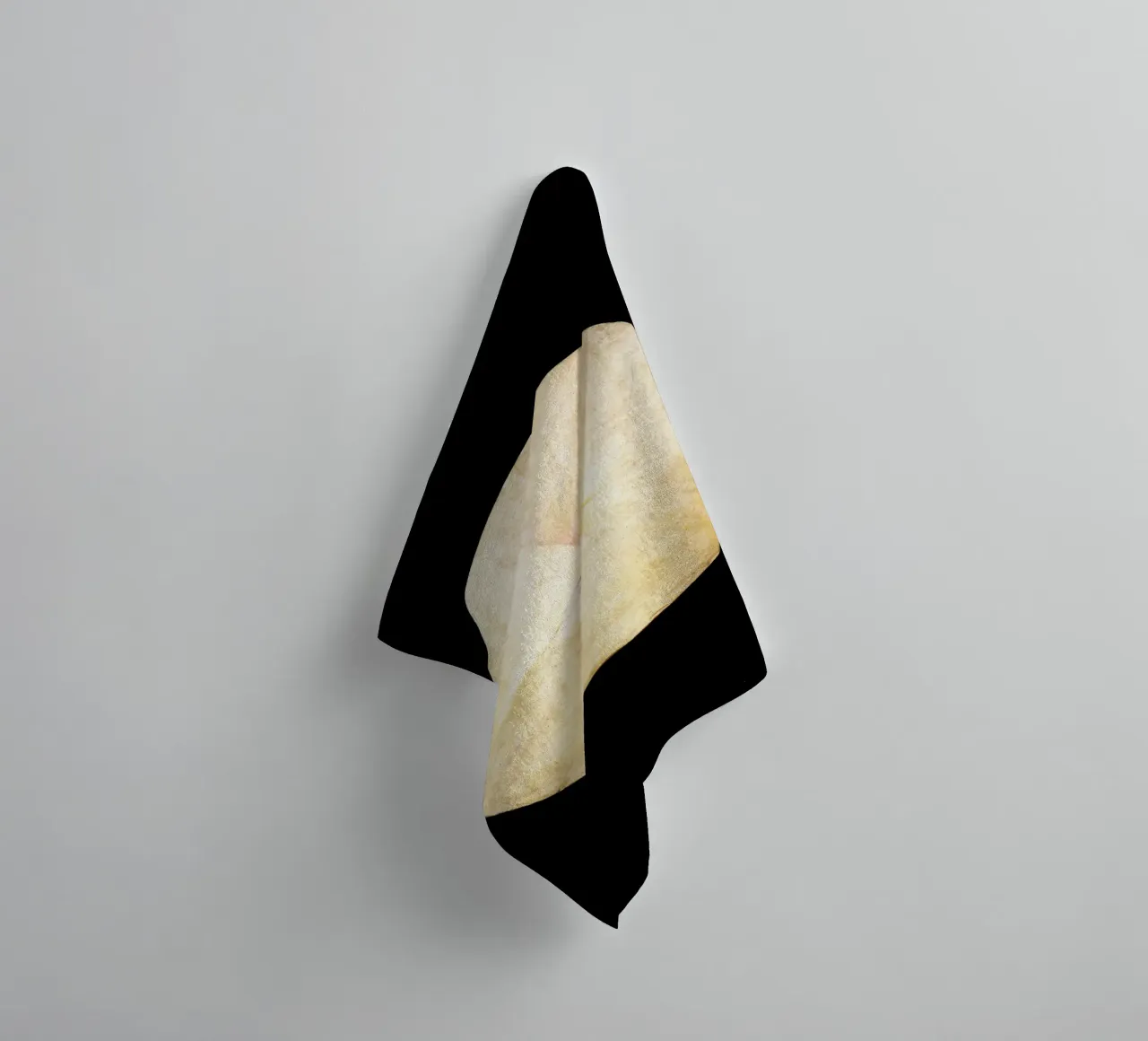 Hilma af Klint Series SUW No 14 Swan Abstract Print towel by homdeco