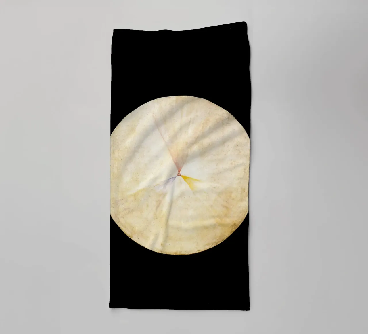 Hilma af Klint Series SUW No 14 Swan Abstract Print towel by homdeco