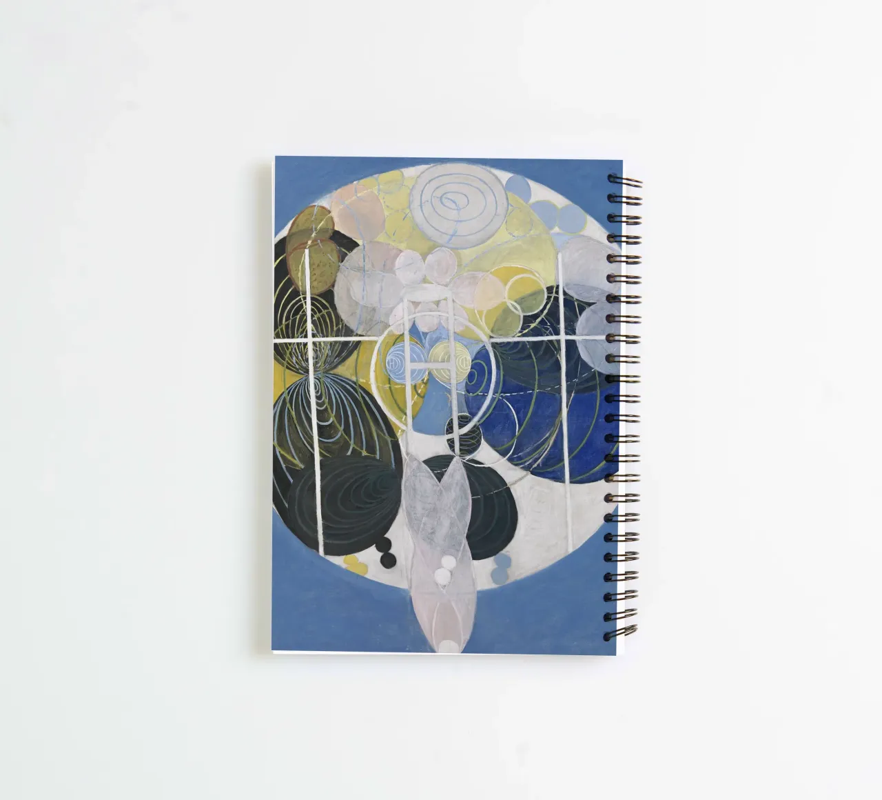 Hilma af Klint The Large Figure Paintings Abstract spiral notebook by homdeco